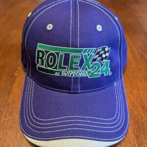2014 Rolex Daytona 24 Hours Purple Embroidered Strapback Hat - Size OS